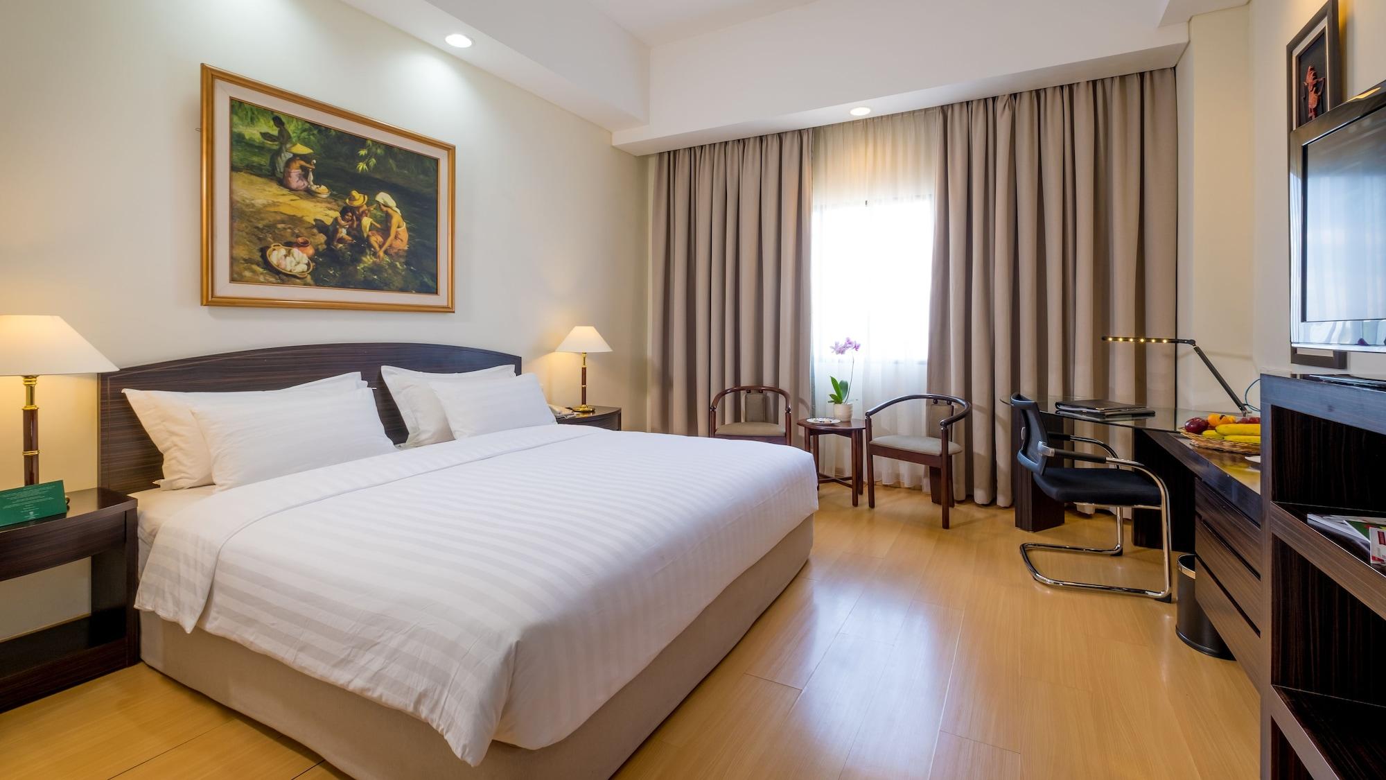 Sintesa Peninsula Hotel Palembang Palimbão Exterior foto