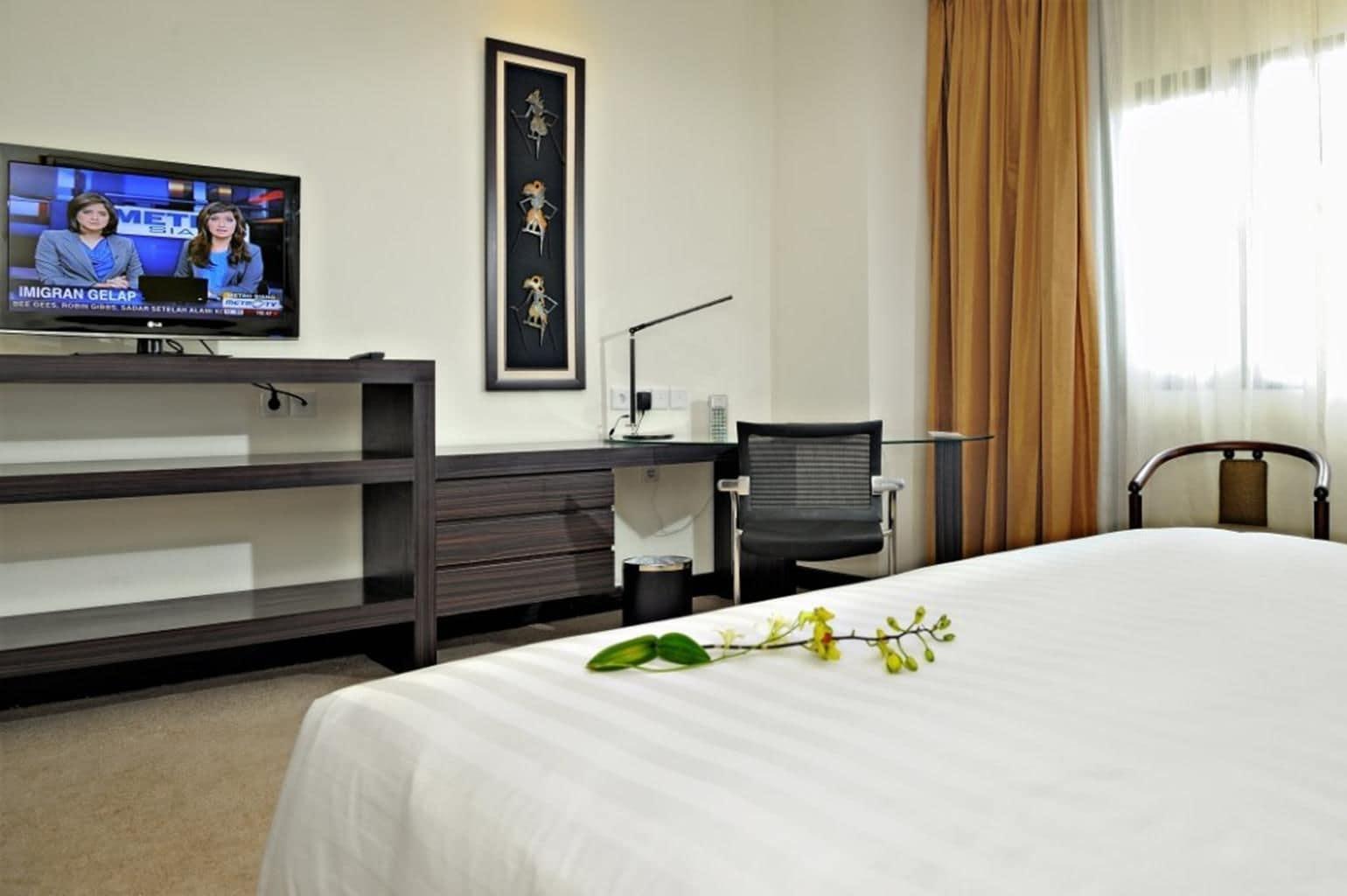 Sintesa Peninsula Hotel Palembang Palimbão Exterior foto