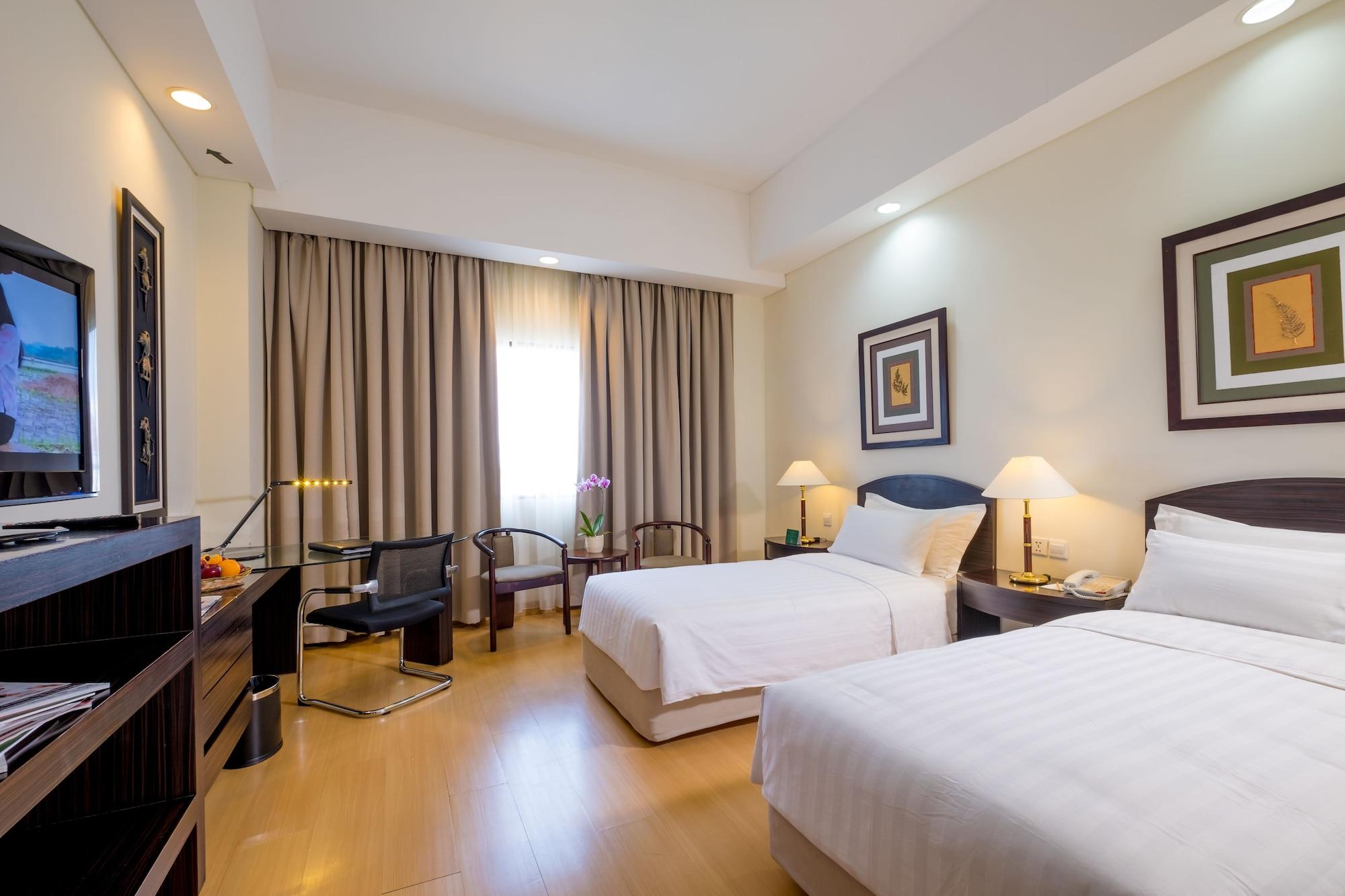 Sintesa Peninsula Hotel Palembang Palimbão Exterior foto